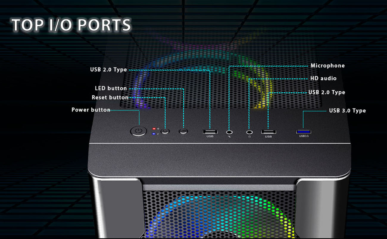 ESGAMING Cases-H600 A500